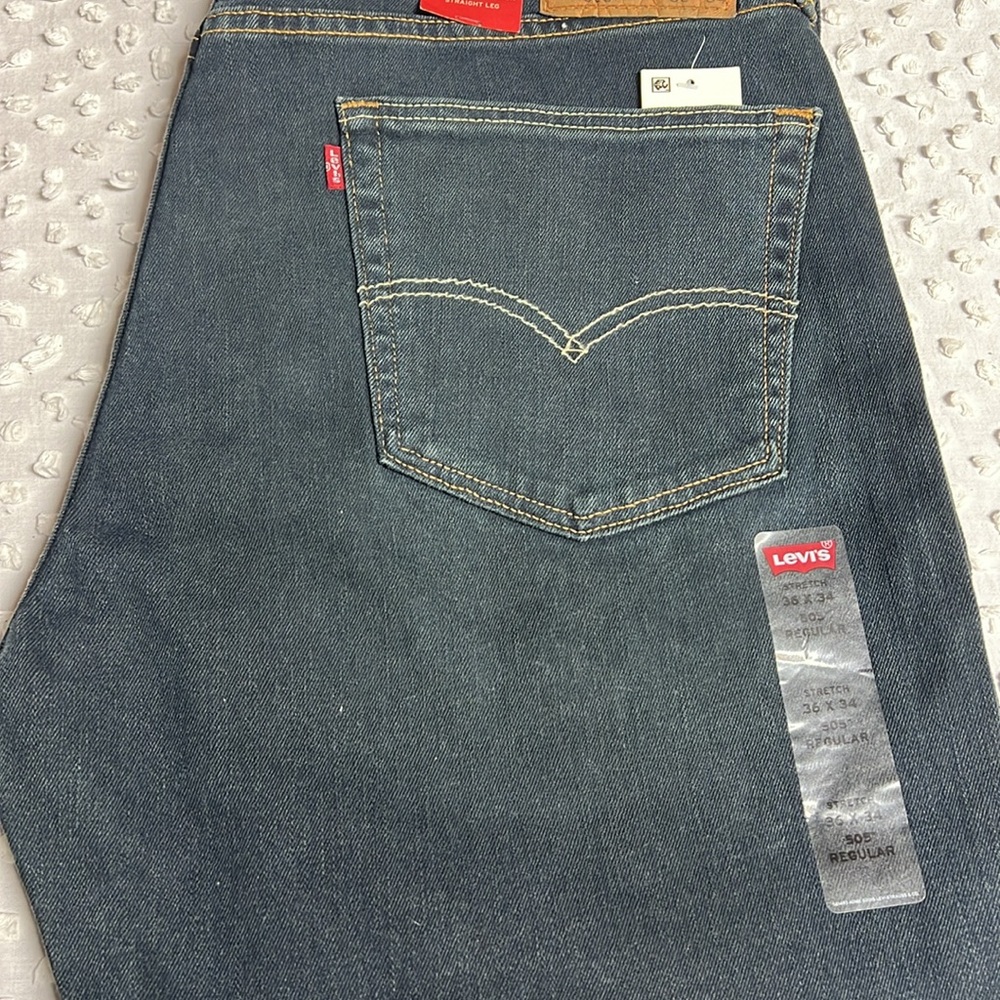 Levi’s Jeans 505 regular straight leg 36x34 - Picture 8 of 8